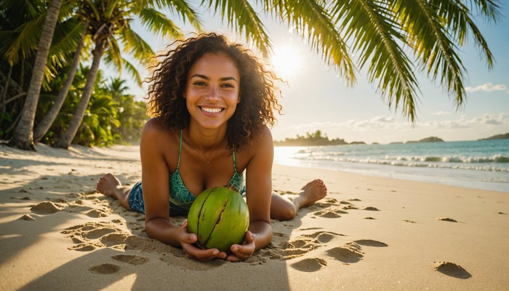 best time for coconut water