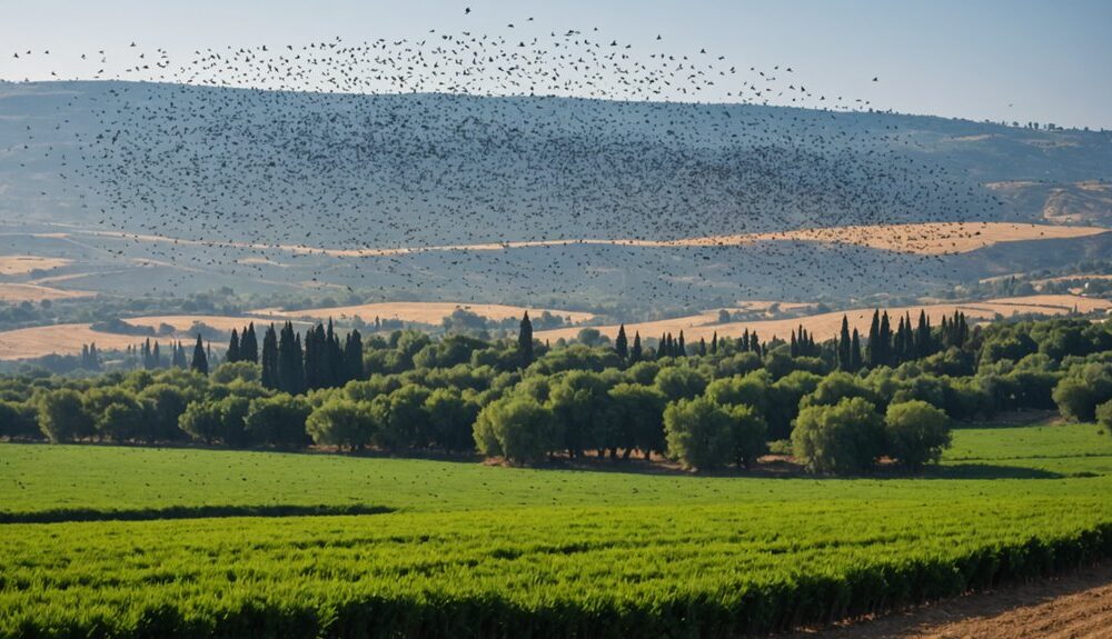 bird migration to israel