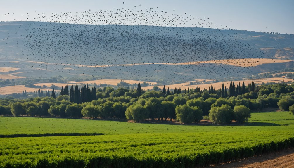 bird migration to israel