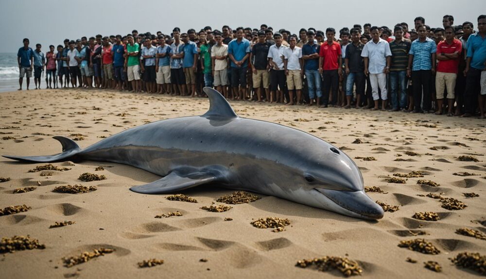 dolphin found dead bekasi