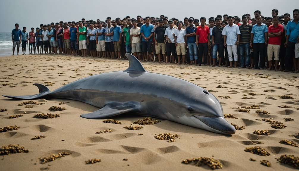 dolphin found dead bekasi