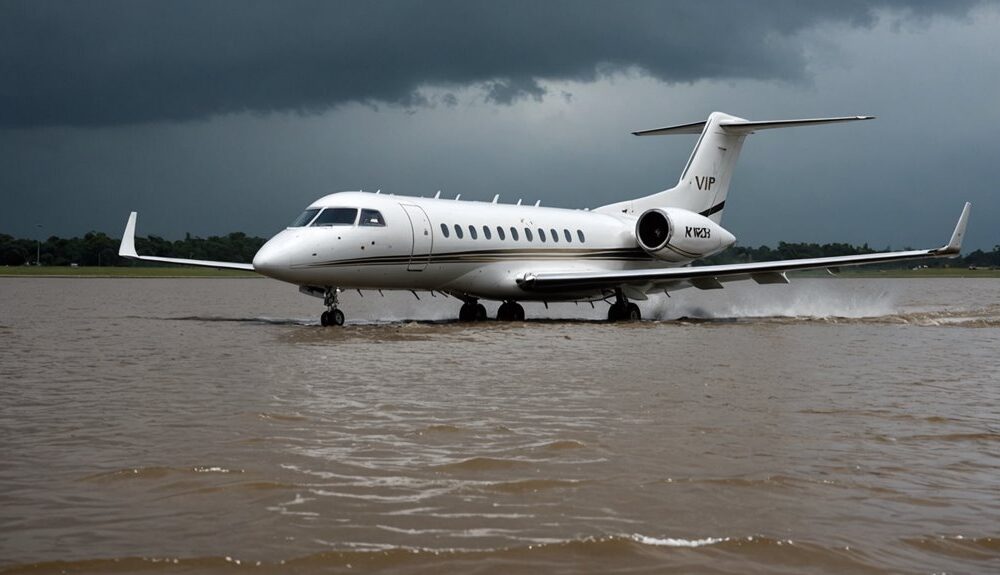 flood impact on airport