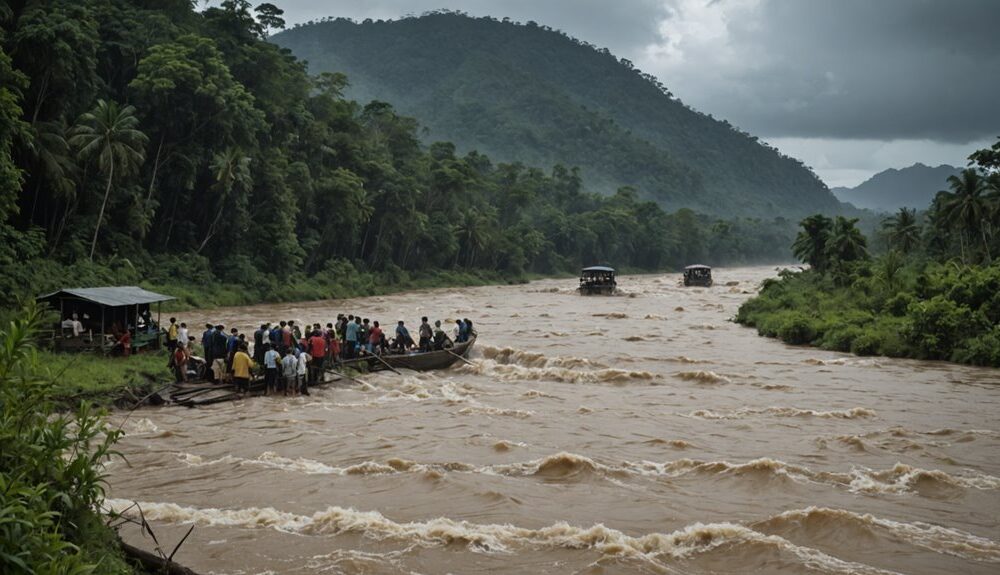 flood isolates border access