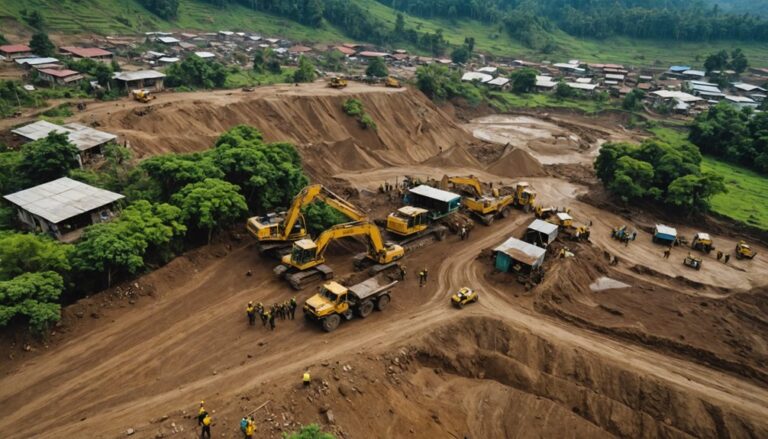 illegal gold mine bust