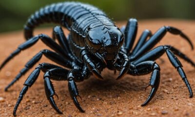 stunning venomous scorpion species