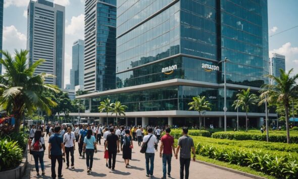 amazon invests in indonesia