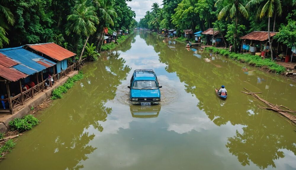 clear water flood phenomenon