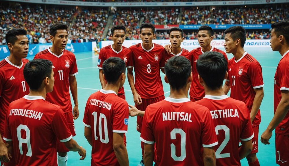 indonesia s futsal strategy against argentina