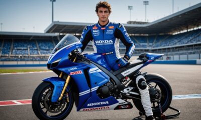 luca marini tests honda prototype