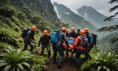 mountain rescue efforts ongoing