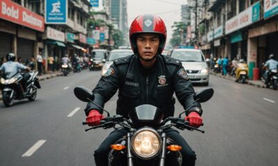 tourist ignoring police punished