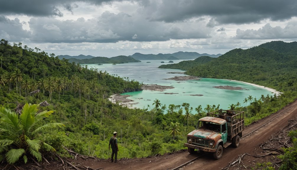 penambangan ilegal di Raja Ampat
