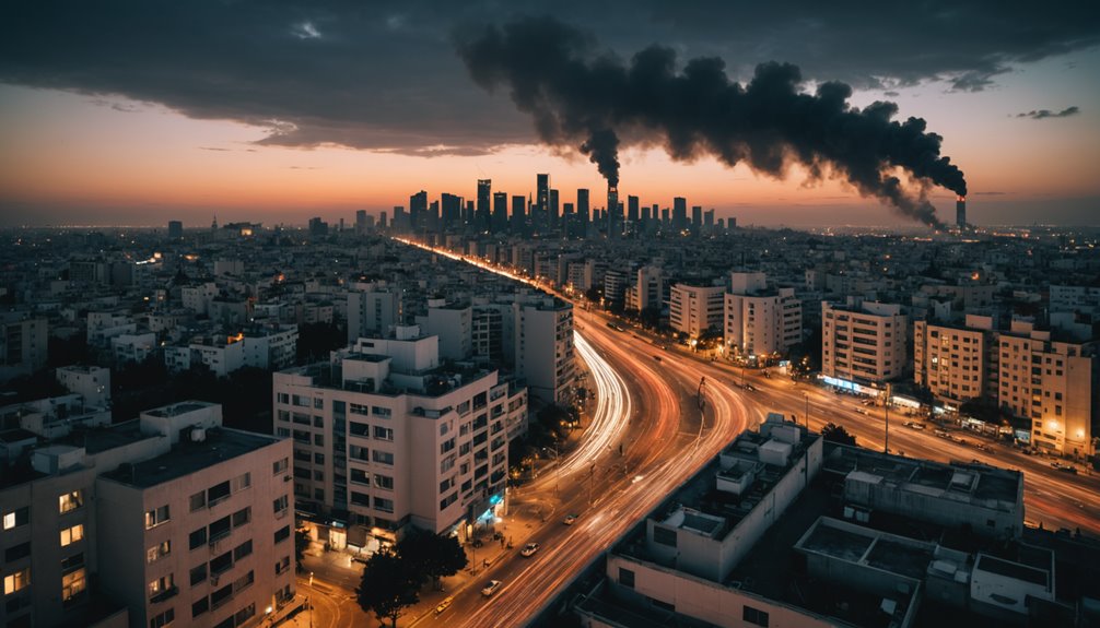 Serangan misil Iran ke Israel